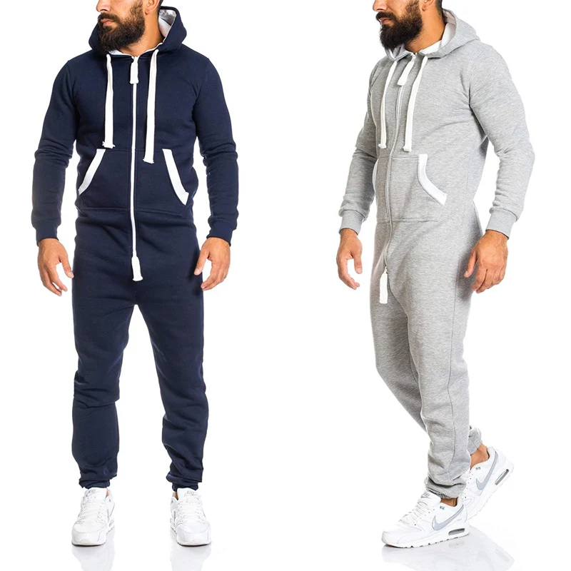 2019 Men's Jumpsuit Spring Autumn Casual Hoodde Front Zipper Jumpsuit pants men trousers pantalon homme pantalon hombre 4xl
2019 Men's Jumpsuit Spring Autumn Casual Hoodde Front Zipper Jumpsuit pants men trousers pantalon homme pantalon hombre 4xl