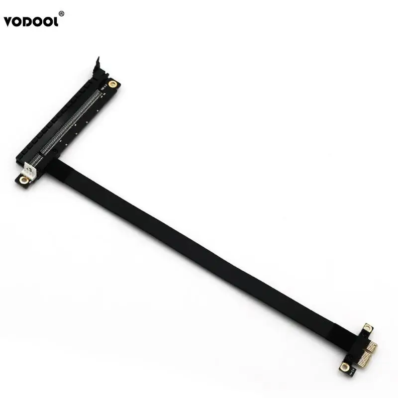 VODOOL 180 Degree PCI Express PCI-E Gen3 8Gbps 1X To 16X Expansion Riser Card For Miner Mining Graphics Card PCB Adapter Cable
VODOOL 180 Degree PCI Express PCI-E Gen3 8Gbps 1X To 16X Expansion Riser Card For Miner Mining Graphics Card PCB Adapter Cable