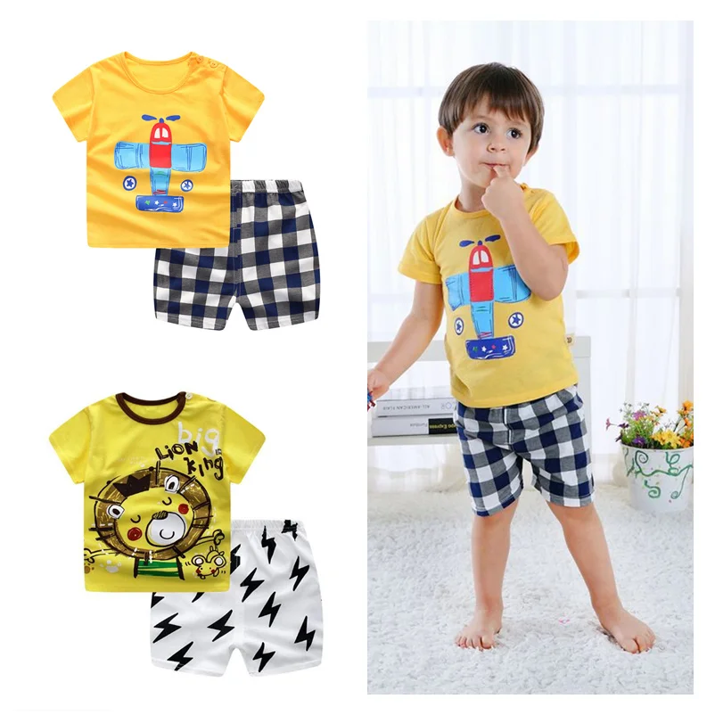 Summer Children Girl Boys Clothing Set Cartoon Printed Toddler Kids Short Sleeve T-Shirts Tops+Shorts Pants Baby Sports Suits
Summer Children Girl Boys Clothing Set Cartoon Printed Toddler Kids Short Sleeve T-Shirts Tops+Shorts Pants Baby Sports Suits
