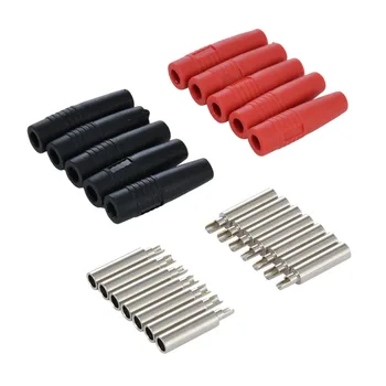 10pcs 4mm Banana Female Jack Solder Plug Connector 4mm Banana Socket Female Adapter Extension Non-Insulated Banana Plugs Coupler
10pcs 4mm Banana Female Jack Solder Plug Connector 4mm Banana Socket Female Adapter Extension Non-Insulated Banana Plugs Coupler