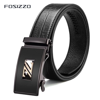 FOSIZZO Fashion Genuine Leatrher Crocodile Pattern Men's Belt Smooth Buckle Belts Ceinture Homme ZD156
FOSIZZO Fashion Genuine Leatrher Crocodile Pattern Men's Belt Smooth Buckle Belts Ceinture Homme ZD156