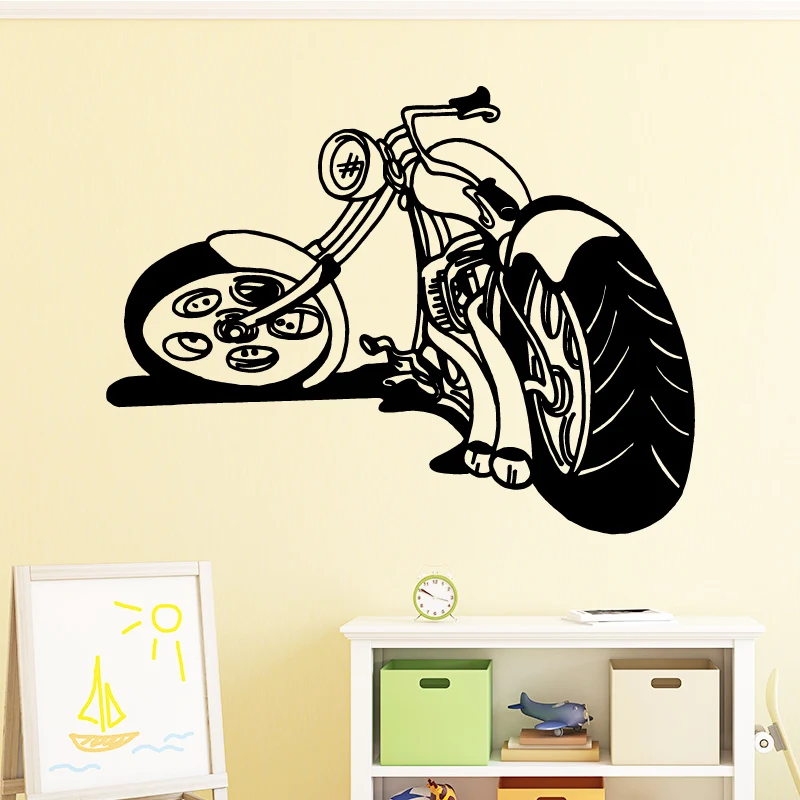 Cool Motorcycle Wall Sticker Home Decoration Accessories Self Adhesive Wall Stickers for Living Room Bedroom Vinyl Wall Decal
Cool Motorcycle Wall Sticker Home Decoration Accessories Self Adhesive Wall Stickers for Living Room Bedroom Vinyl Wall Decal