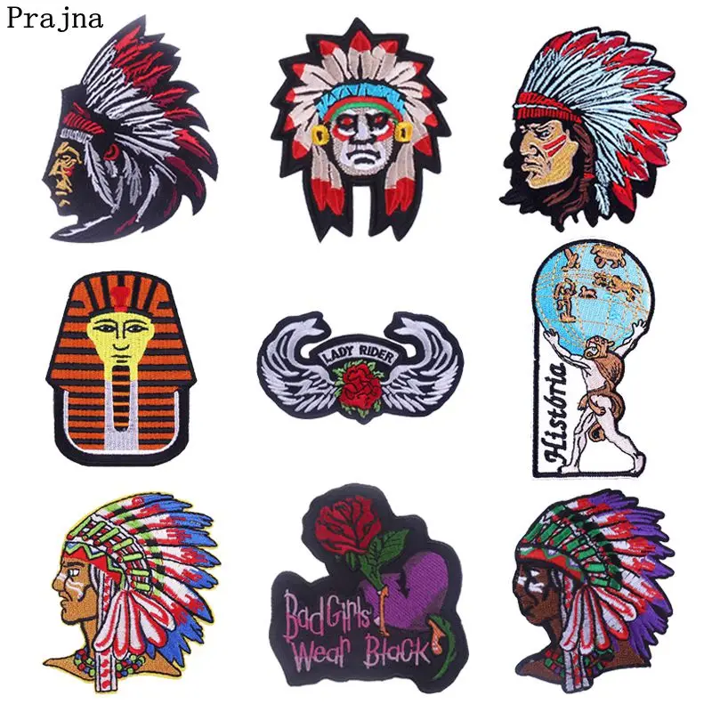 Prajna Egypt Things Iron on Patches Rose Ancient Egypt People Embroidered Patch For Clothing DIY Stripe On Jean Coat Accessories
Prajna Egypt Things Iron on Patches Rose Ancient Egypt People Embroidered Patch For Clothing DIY Stripe On Jean Coat Accessories