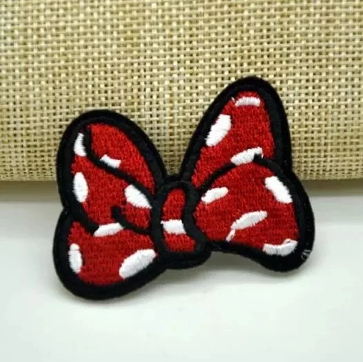1 Pcs Cartoon Bowknot Patch Large Sequins Peach Heart Bow Embroidery Cute Patch Fabric Clothes Badge DIY Apparel Accessories
1 Pcs Cartoon Bowknot Patch Large Sequins Peach Heart Bow Embroidery Cute Patch Fabric Clothes Badge DIY Apparel Accessories