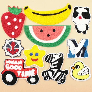 Banana Panda Sewing Accessories Patchworks Cartoon Iron Embroidered Patches Kid Clothing Felt Shapes Applique Fabric Lace Badge
Banana Panda Sewing Accessories Patchworks Cartoon Iron Embroidered Patches Kid Clothing Felt Shapes Applique Fabric Lace Badge