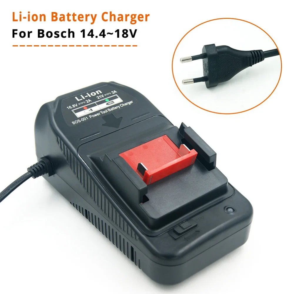 Li-ion Battery AL1814CV Replacement Charger for Bosch 14.4V 18V BAT609 BAT610G BAT618 BAT607 BAT607G US/EU Plug
Li-ion Battery AL1814CV Replacement Charger for Bosch 14.4V 18V BAT609 BAT610G BAT618 BAT607 BAT607G US/EU Plug