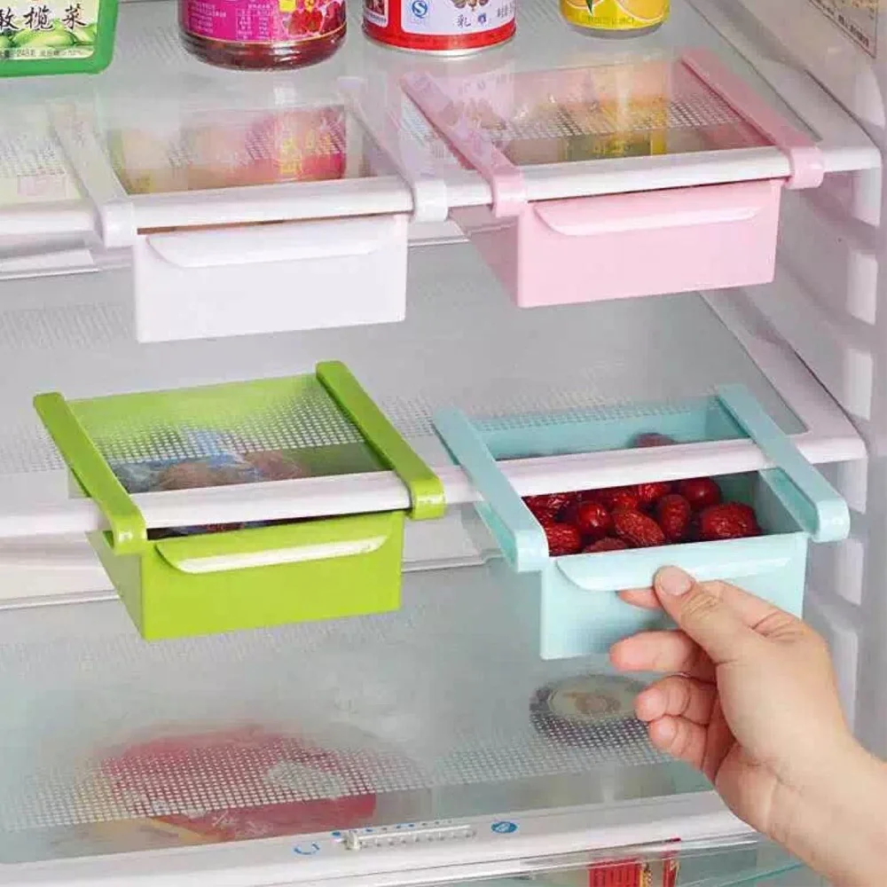 1PCS New Fashion Kitchen Fridge Freezer Save Space Storage Rack Shelf Holder Drawer Convinient
1PCS New Fashion Kitchen Fridge Freezer Save Space Storage Rack Shelf Holder Drawer Convinient
