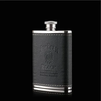 Whisky Bottle 304 Stainless Steel Wine Hip Flask With PU leather 3oz Travel Alcohol Whisky Pocket Hip Flask Whisky BJJ341 
Whisky Bottle 304 Stainless Steel Wine Hip Flask With PU leather 3oz Travel Alcohol Whisky Pocket Hip Flask Whisky BJJ341