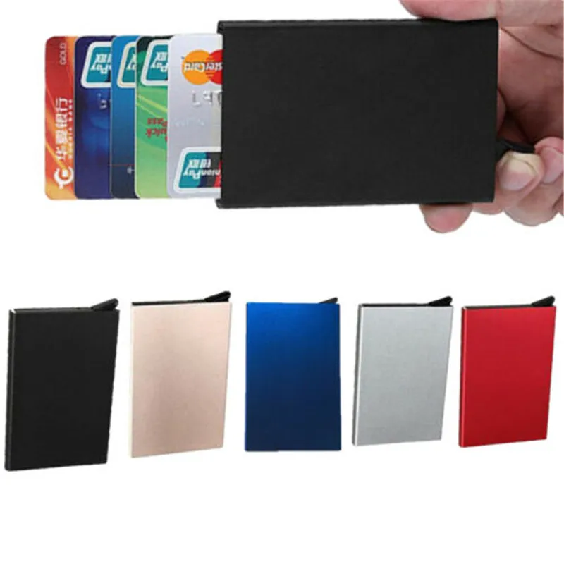 Magnetic Automatic Silde Aluminum ID Cash Card Holder Men Business RFID Blocking Wallet Credit Card Protector Case Pocket Purse
Magnetic Automatic Silde Aluminum ID Cash Card Holder Men Business RFID Blocking Wallet Credit Card Protector Case Pocket Purse
