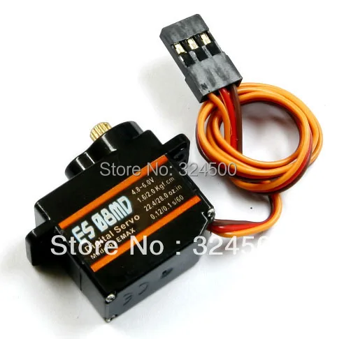 NEW ! EMAX 12g High sensitive Micro digital metal gear analog servo ES08MD Mini 12 g / 2.4kg / 0.10 sec high-speed genuine 12860
NEW ! EMAX 12g High sensitive Micro digital metal gear analog servo ES08MD Mini 12 g / 2.4kg / 0.10 sec high-speed genuine 12860