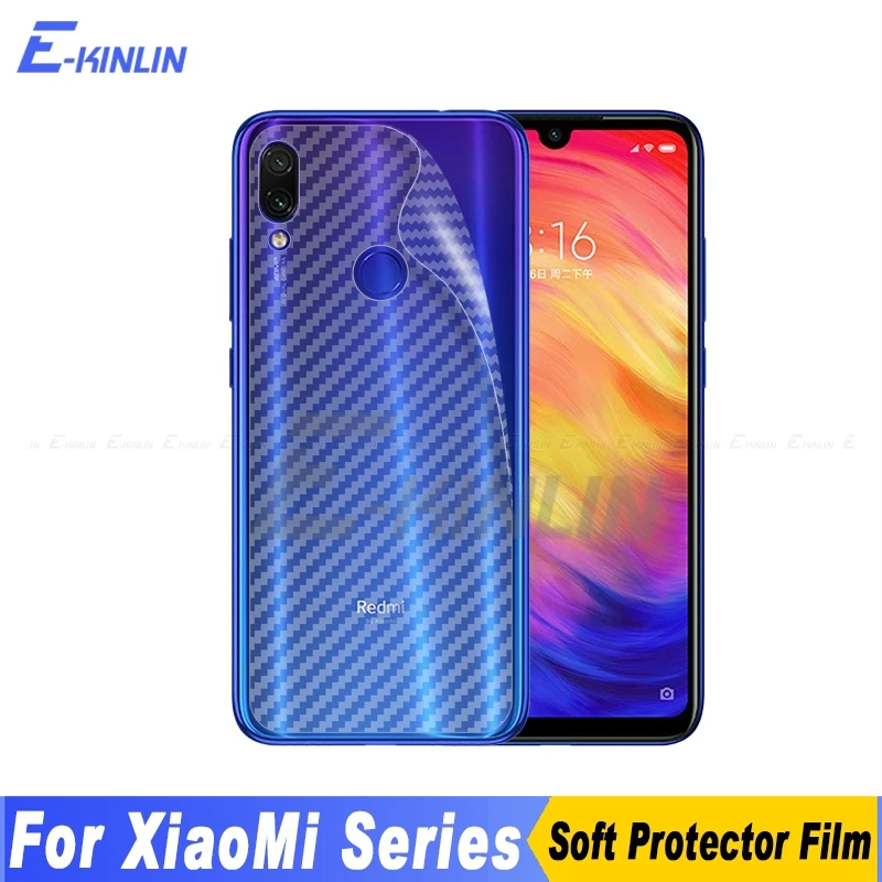 Carbon Fiber Back Cover Screen Protector For Xiaomi Mi 9 8 SE 6 Redmi Note 5 7 Pro AI Plus Sticker Protective Film Not Glass
Carbon Fiber Back Cover Screen Protector For Xiaomi Mi 9 8 SE 6 Redmi Note 5 7 Pro AI Plus Sticker Protective Film Not Glass