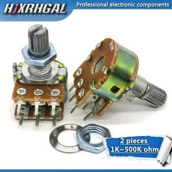 2pcs B1K B2K B5K B10K B20K B50K B100K B500K B1M 6Pin Shaft WH148 Potentiometer 1K 2K 5K 10K 20K 50K 100K 500K 1M hjxrhgal
2pcs B1K B2K B5K B10K B20K B50K B100K B500K B1M 6Pin Shaft WH148 Potentiometer 1K 2K 5K 10K 20K 50K 100K 500K 1M hjxrhgal