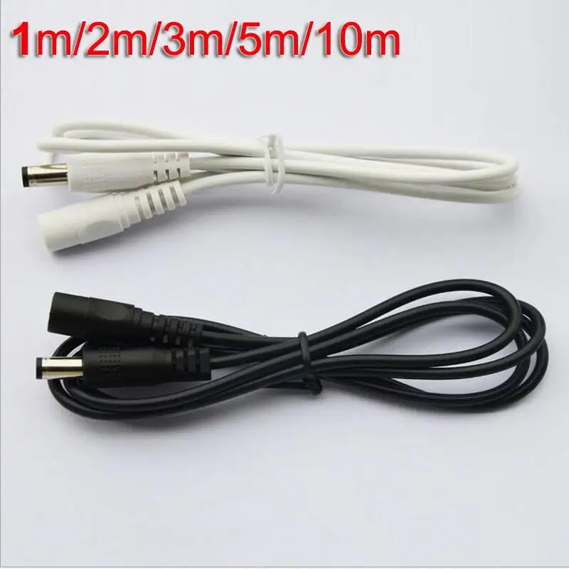 12V DC Power Cord 5.5*2.1mm Male Female Power Adapter Extension Cable 1m 2m 3m 5m 10m CCTV Camera Extend Wire For Home Appliance
12V DC Power Cord 5.5*2.1mm Male Female Power Adapter Extension Cable 1m 2m 3m 5m 10m CCTV Camera Extend Wire For Home Appliance
