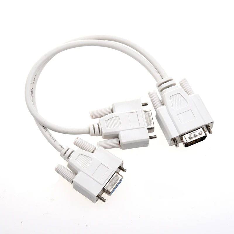 NEW 1 PC to 2 MONITORS SPLITTER CABLE FOR VGA VIDEO for PC or laptop to multiple projectors, LCD monitors video display systems
NEW 1 PC to 2 MONITORS SPLITTER CABLE FOR VGA VIDEO for PC or laptop to multiple projectors, LCD monitors video display systems