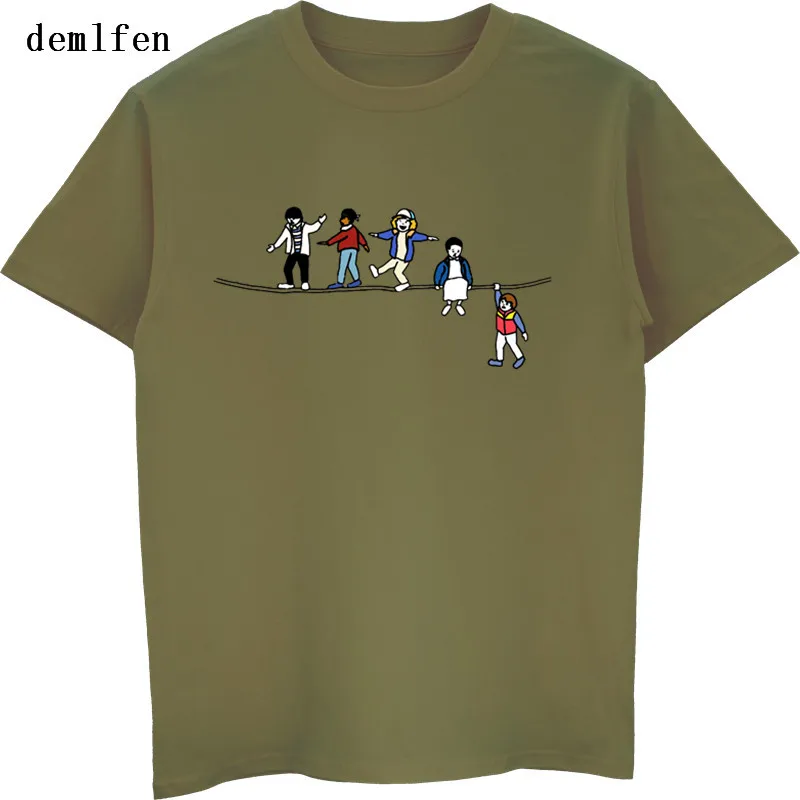 Stranger Things T Shirt Men New Casual Short Sleeve O-neck T Shirt Homme Strange Thing Season 2 Tees Shirt Tops Streetwear
Stranger Things T Shirt Men New Casual Short Sleeve O-neck T Shirt Homme Strange Thing Season 2 Tees Shirt Tops Streetwear