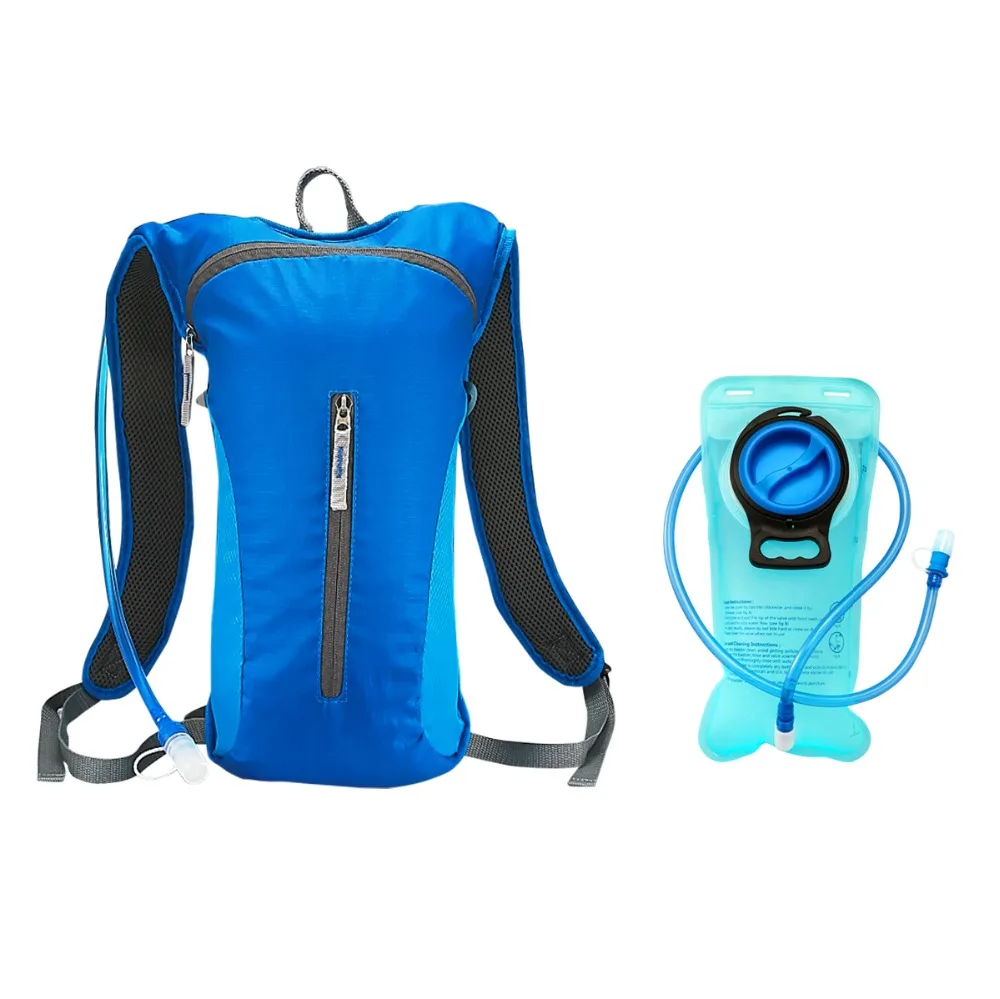 SKL Hydration Backpack Lightweight Cycling Backpack Water Bag With 2L Hydration Bladder for Outdoor Sport Climbing Camping Blue
SKL Hydration Backpack Lightweight Cycling Backpack Water Bag With 2L Hydration Bladder for Outdoor Sport Climbing Camping Blue