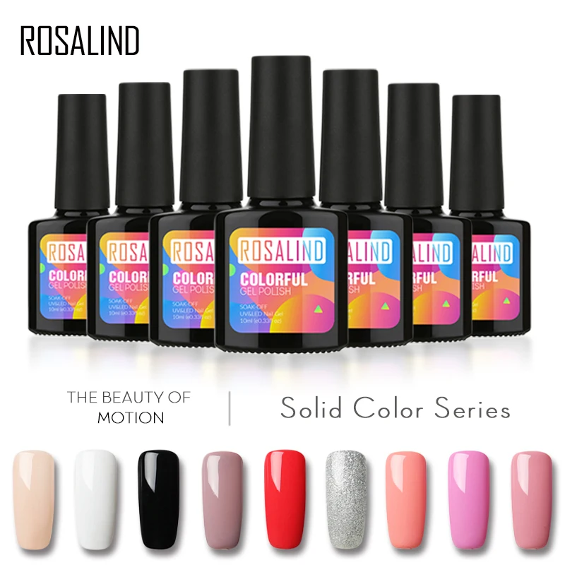 ROSALIND Gel 1 P+Black Bottle 10ML HOT SALE 29 COLOR Full Set Gel Nail Polish Nail Art Kits Nail Polish UV LED Gel Polish
ROSALIND Gel 1 P+Black Bottle 10ML HOT SALE 29 COLOR Full Set Gel Nail Polish Nail Art Kits Nail Polish UV LED Gel Polish
