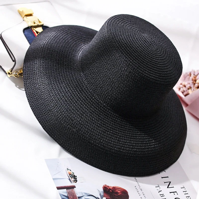 2019 New Sun Hats for Women Beach Hat Sun Visor Girls Summer Hats Panama Foldable Black White Floppy Bucket cap Ladies Straw Hat
2019 New Sun Hats for Women Beach Hat Sun Visor Girls Summer Hats Panama Foldable Black White Floppy Bucket cap Ladies Straw Hat