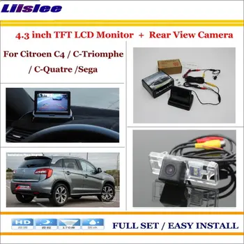 For Citroen C4/C-Triomphe/C-Quatre Car Rear Camera & 4.3" TFT LCD Screen Monitor Back Up Parking System
For Citroen C4/C-Triomphe/C-Quatre Car Rear Camera & 4.3" TFT LCD Screen Monitor Back Up Parking System