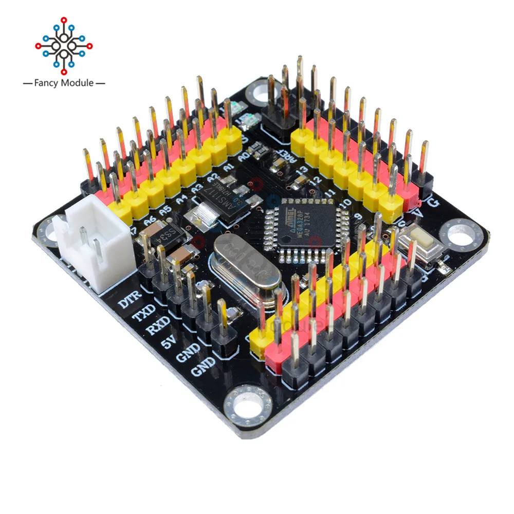 New Pro Mini Atmega328 3.3V 8MHz Board Module For Arduino Mini 328 ATMEGA328P Microcontroller Replace ATMEGA128 With 14Pins
New Pro Mini Atmega328 3.3V 8MHz Board Module For Arduino Mini 328 ATMEGA328P Microcontroller Replace ATMEGA128 With 14Pins