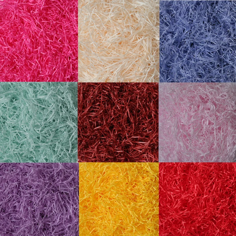 100g/bag DIY Paper Raffia Shredded Crinkle Paper Confetti Gifts/Box Filling Material Birthday/Wedding Party Decoration Supplies
100g/bag DIY Paper Raffia Shredded Crinkle Paper Confetti Gifts/Box Filling Material Birthday/Wedding Party Decoration Supplies