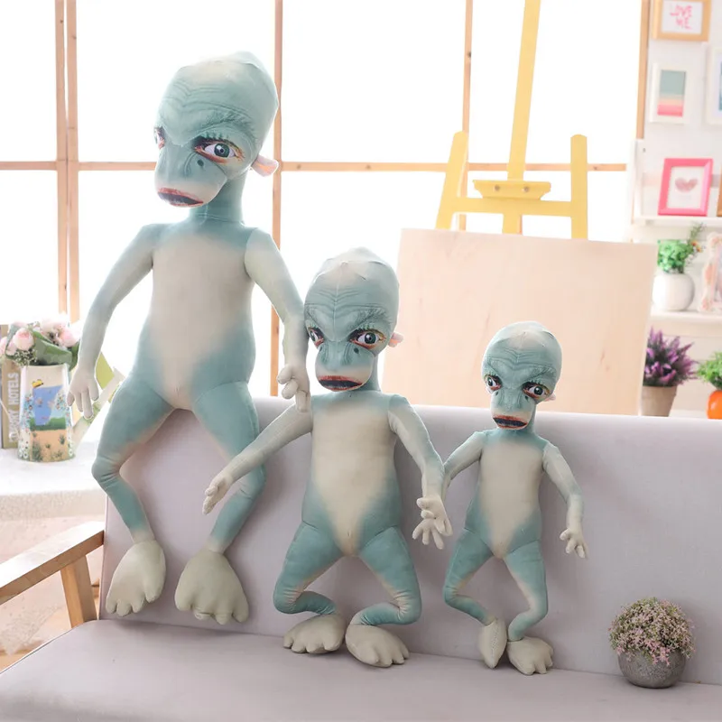 60-80cm High Quality Latest Cartoon Simulation 3D Alien Plush Toy Pillow Soft Monster Funny Sofa Gift for Kids Baby Children
60-80cm High Quality Latest Cartoon Simulation 3D Alien Plush Toy Pillow Soft Monster Funny Sofa Gift for Kids Baby Children