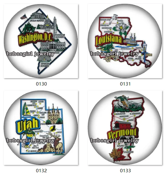 SN1004 USA US states Michigan Texas Tennessee California Oklahoma Alaska Kentucky Ohio map snap button for Snap Jewelry
SN1004 USA US states Michigan Texas Tennessee California Oklahoma Alaska Kentucky Ohio map snap button for Snap Jewelry