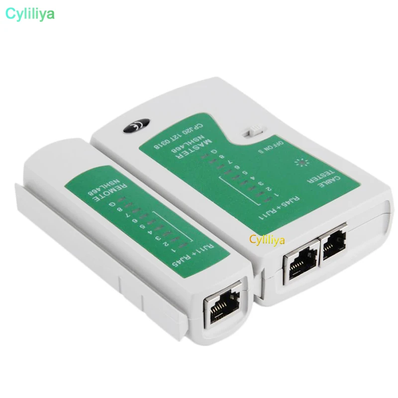 100 шт. устройство для тестирования кабеля RJ45 RJ11 RJ12 CAT5 UTP | Электроника