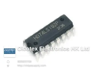 10pcs/lot HD74LS192P DIP-16 integrated circuits SYNCHRONOUS UP DOWN DECADE COUNTER DUAL CLOCK LINES
10pcs/lot HD74LS192P DIP-16 integrated circuits SYNCHRONOUS UP DOWN DECADE COUNTER DUAL CLOCK LINES