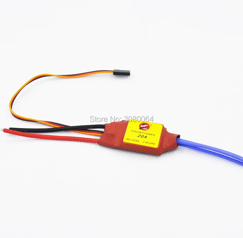 RND SimonK Firmware Electric Speed Controller 20A 30A 40A 5V3A Brushless ESC 2-4S LIPO for FPV Multi rotor Quad Standard Edition 
RND SimonK Firmware Electric Speed Controller 20A 30A 40A 5V3A Brushless ESC 2-4S LIPO for FPV Multi rotor Quad Standard Edition