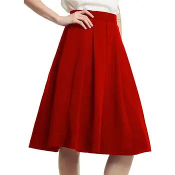 2018 Fashion Middle Long A Line Casual Autumn Women Skirts Female Empire Waist Solid Color Skirt Lady Oversize Loose Skirts C31
2018 Fashion Middle Long A Line Casual Autumn Women Skirts Female Empire Waist Solid Color Skirt Lady Oversize Loose Skirts C31