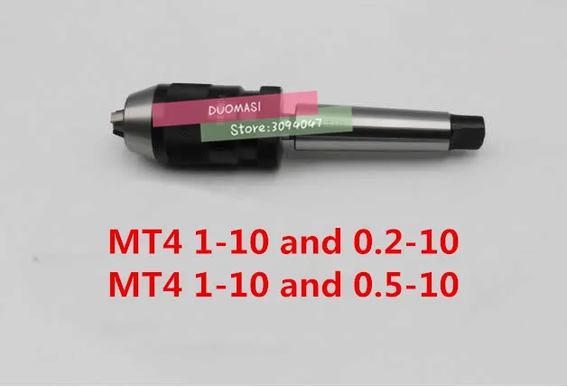 Automatic Locking Drill Chuck 0.2-10mm/0.5-10mm and taper shank link rod MT4 1-10mm, lathe, milling machine, drilling machine
Automatic Locking Drill Chuck 0.2-10mm/0.5-10mm and taper shank link rod MT4 1-10mm, lathe, milling machine, drilling machine