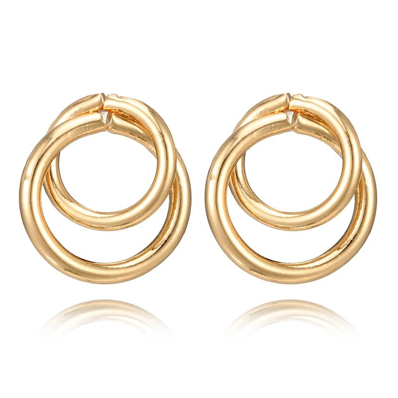 European and American Personality Exaggerated Multi-ring Interlocking Pendant Earrings Fashion Temperament Female Ear Jewelry
European and American Personality Exaggerated Multi-ring Interlocking Pendant Earrings Fashion Temperament Female Ear Jewelry