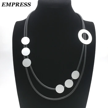 Empress New Necklace Of 2018 Arrives at DIY Jewelry Women Claim Handmade Circular Kolye Vintage Soft foam Aluminum Necklace Gift 
Empress New Necklace Of 2018 Arrives at DIY Jewelry Women Claim Handmade Circular Kolye Vintage Soft foam Aluminum Necklace Gift