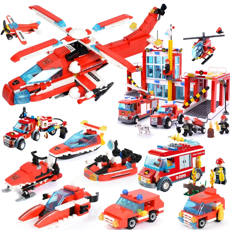 Fire Series Blocks Helicopter Vehicle Car Building Blocks Compatible LegoINGly City Enlighten Assembly Bricks Toys For Children
Fire Series Blocks Helicopter Vehicle Car Building Blocks Compatible LegoINGly City Enlighten Assembly Bricks Toys For Children