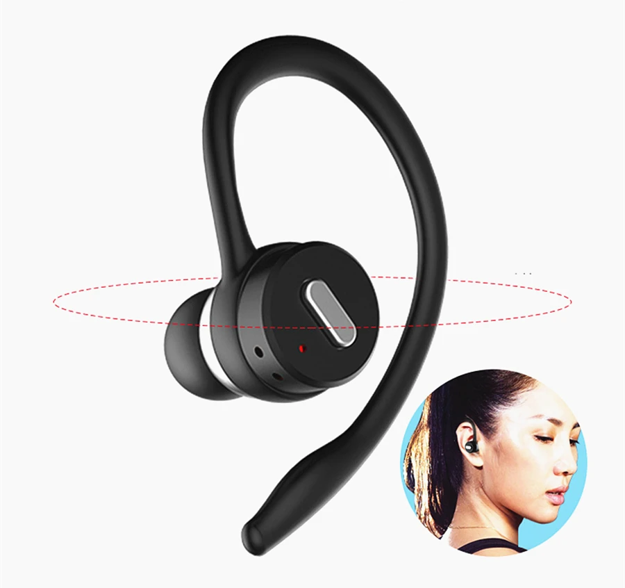 Twins Mini in-ear Wireless Earbuds Bluetooth Earphone Earhook Stereo Tiny Earphone 2000mAh Power Bank for Phone Sport with Mic (13)