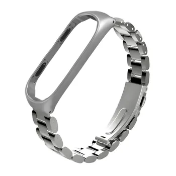 Luxury stainless steel ultra-thin light metal wristband independent brushed back buckle smart strap for Xiaomi Mi Band 3 #10
Luxury stainless steel ultra-thin light metal wristband independent brushed back buckle smart strap for Xiaomi Mi Band 3 #10