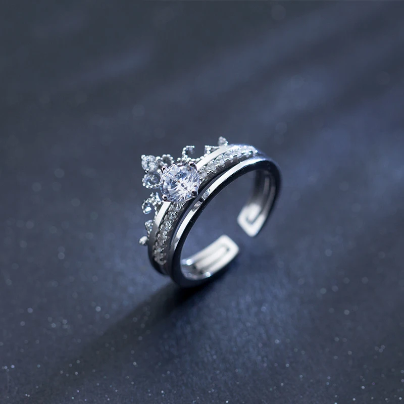MloveAcc 925 Sterling Silver Ring Set Stackable Crown Princess Rings Designer Jewelry Luxury Silver925 Ring Women Fine Jewellery
MloveAcc 925 Sterling Silver Ring Set Stackable Crown Princess Rings Designer Jewelry Luxury Silver925 Ring Women Fine Jewellery