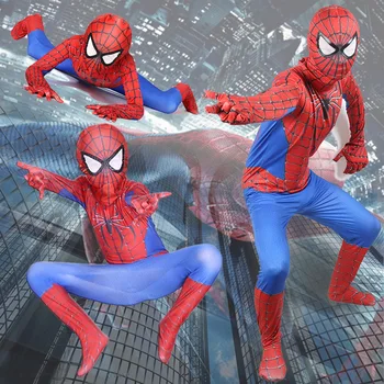 Amazing Spiderman Costume Clothes Suit Boy Kids Children Spiderman Costume Zentai Halloween Cosplay Costume
Amazing Spiderman Costume Clothes Suit Boy Kids Children Spiderman Costume Zentai Halloween Cosplay Costume