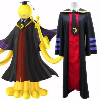 Takerlama Anime Assassination Classroom Korosensei Cloak Cosplay Costumes Pullover Korosensei Long Cape Uniform ( Robe + Tie )
Takerlama Anime Assassination Classroom Korosensei Cloak Cosplay Costumes Pullover Korosensei Long Cape Uniform ( Robe + Tie )
