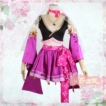 Love Live! Tojo Nozomi Summer style indian dancing diva cos Dress Cosplay Costume Halloween costume for women
Love Live! Tojo Nozomi Summer style indian dancing diva cos Dress Cosplay Costume Halloween costume for women