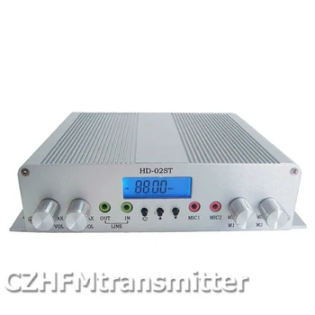 CZH HD-02ST 15W LCD digital stereo high-power FM radio broadcast+GP100 With Cable Kit
CZH HD-02ST 15W LCD digital stereo high-power FM radio broadcast+GP100 With Cable Kit