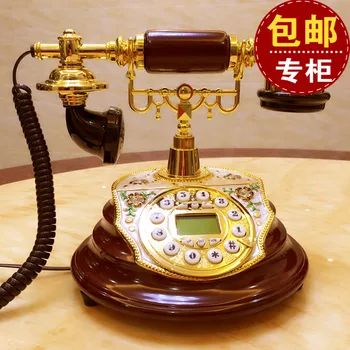European style retro antique American household telephone Decoration home art fitted Redial vintage phone Caller
European style retro antique American household telephone Decoration home art fitted Redial vintage phone Caller