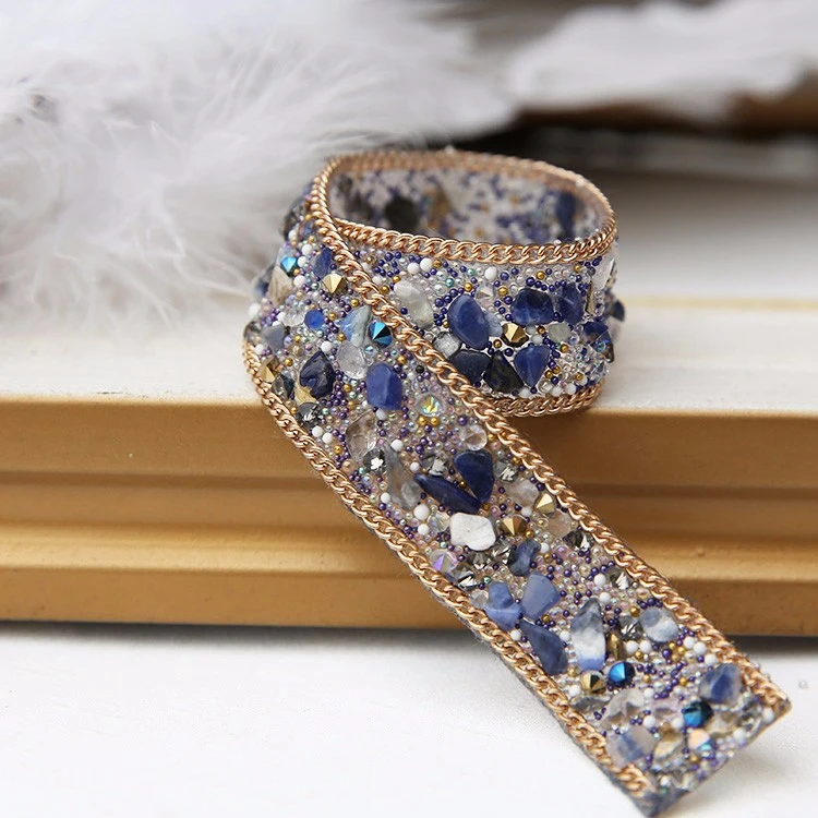 1PCS Beads Lace Ribbon Clothes Collar Decor Sewing-on Rhinestone Patchwork Clothing for Dress Jacket Sew Trim Applique 2cmx50cm
1PCS Beads Lace Ribbon Clothes Collar Decor Sewing-on Rhinestone Patchwork Clothing for Dress Jacket Sew Trim Applique 2cmx50cm