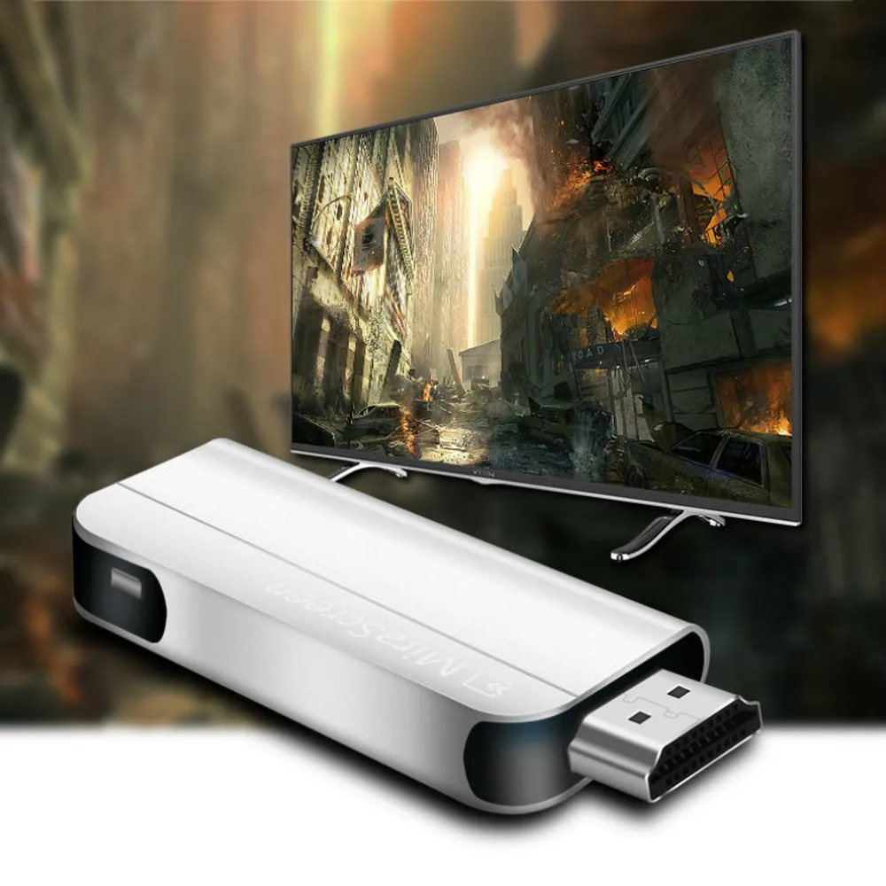 YIKIXI 1080P HD 2.4G Wifi TV Stick Wireless HDMI Dongle Miracast Airplay DLNA Screen Mirroring Display Receiver
YIKIXI 1080P HD 2.4G Wifi TV Stick Wireless HDMI Dongle Miracast Airplay DLNA Screen Mirroring Display Receiver