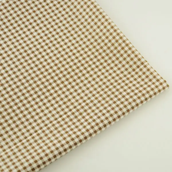 Tissue Brown and White Check Cotton Fabric Fat Quarter Plain Beginner's Practice Curtain Sewing Crafts Textile Patchwork Tecido
Tissue Brown and White Check Cotton Fabric Fat Quarter Plain Beginner's Practice Curtain Sewing Crafts Textile Patchwork Tecido
