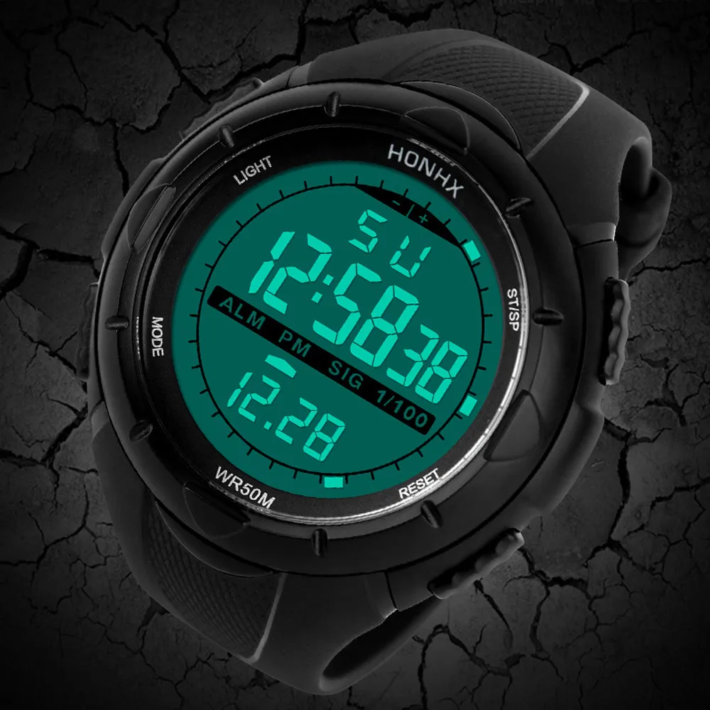 Watches men fashion watch 2019 Luxury Men Analog Digital Military Army Sport LED Waterproof Wrist Watch reloj hombre
Watches men fashion watch 2019 Luxury Men Analog Digital Military Army Sport LED Waterproof Wrist Watch reloj hombre