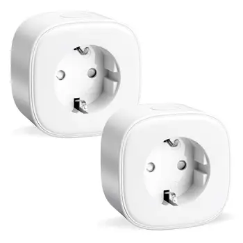 Smart WiFi Plug, Energy Monitor, Alexa & Google Assistant & SmartThings & IFTTT Supported, App Remote Control MSS310 EU Standard
Smart WiFi Plug, Energy Monitor, Alexa & Google Assistant & SmartThings & IFTTT Supported, App Remote Control MSS310 EU Standard