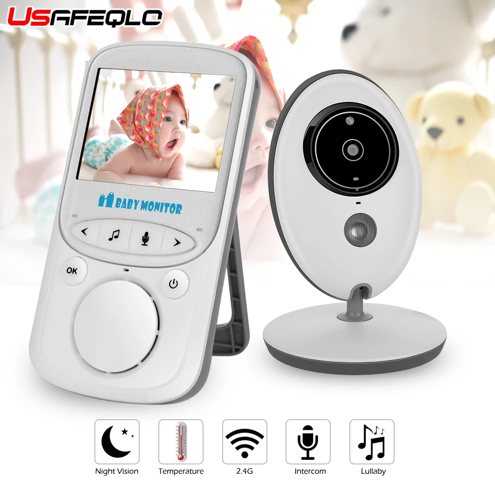 Wireless LCD Audio Video Baby Monitor VB605 Radio Nanny Music Intercom IR 24h Portable Baby Camera Baby Walkie Talkie Babysitter
Wireless LCD Audio Video Baby Monitor VB605 Radio Nanny Music Intercom IR 24h Portable Baby Camera Baby Walkie Talkie Babysitter