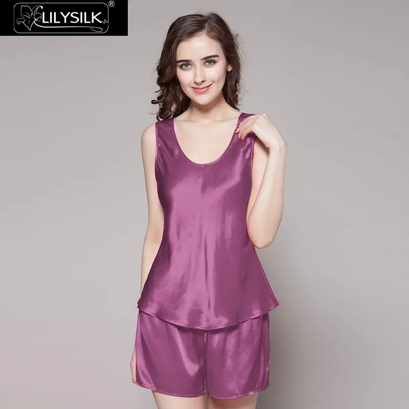 LilySilk Silk Top Women Pure 100 Silk 22 momme Without short pants Luxury Natural Soft Black Clearance Sale Free Shipping
LilySilk Silk Top Women Pure 100 Silk 22 momme Without short pants Luxury Natural Soft Black Clearance Sale Free Shipping